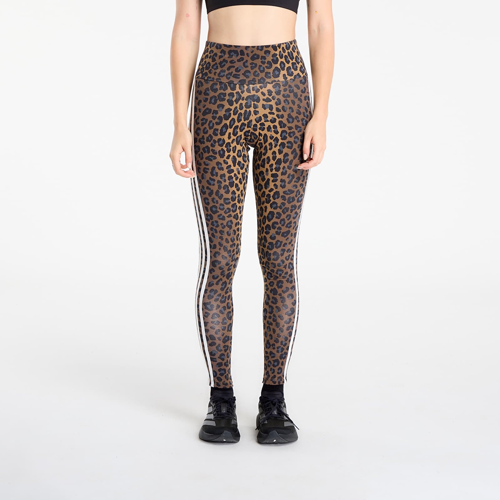 Colanți adidas Leopard 3-Stripes Legging Multicolor