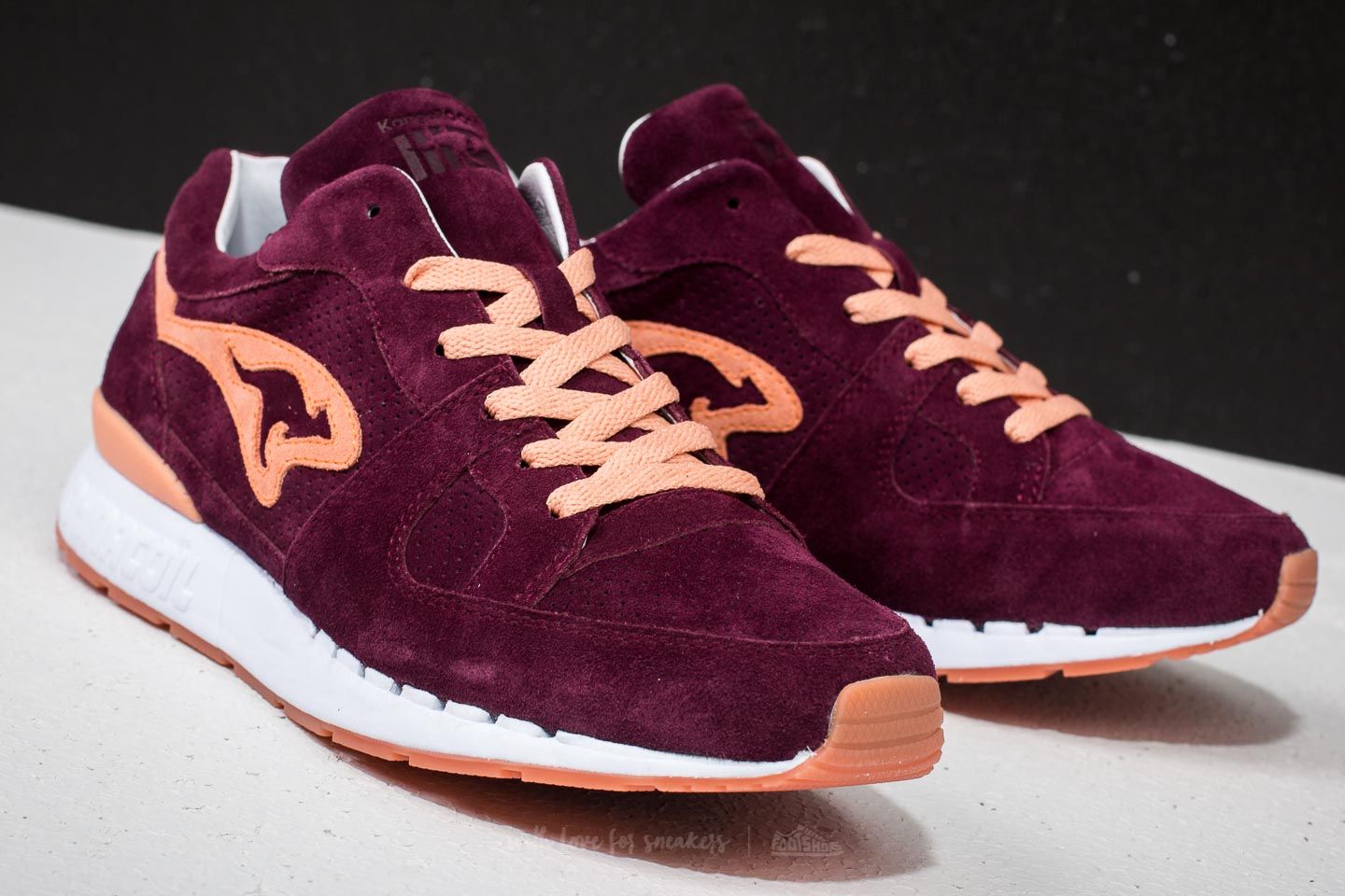 Shoes KANGAROOS “SHIRAZ” MADE IN GERMANY Burgundy/ Peach