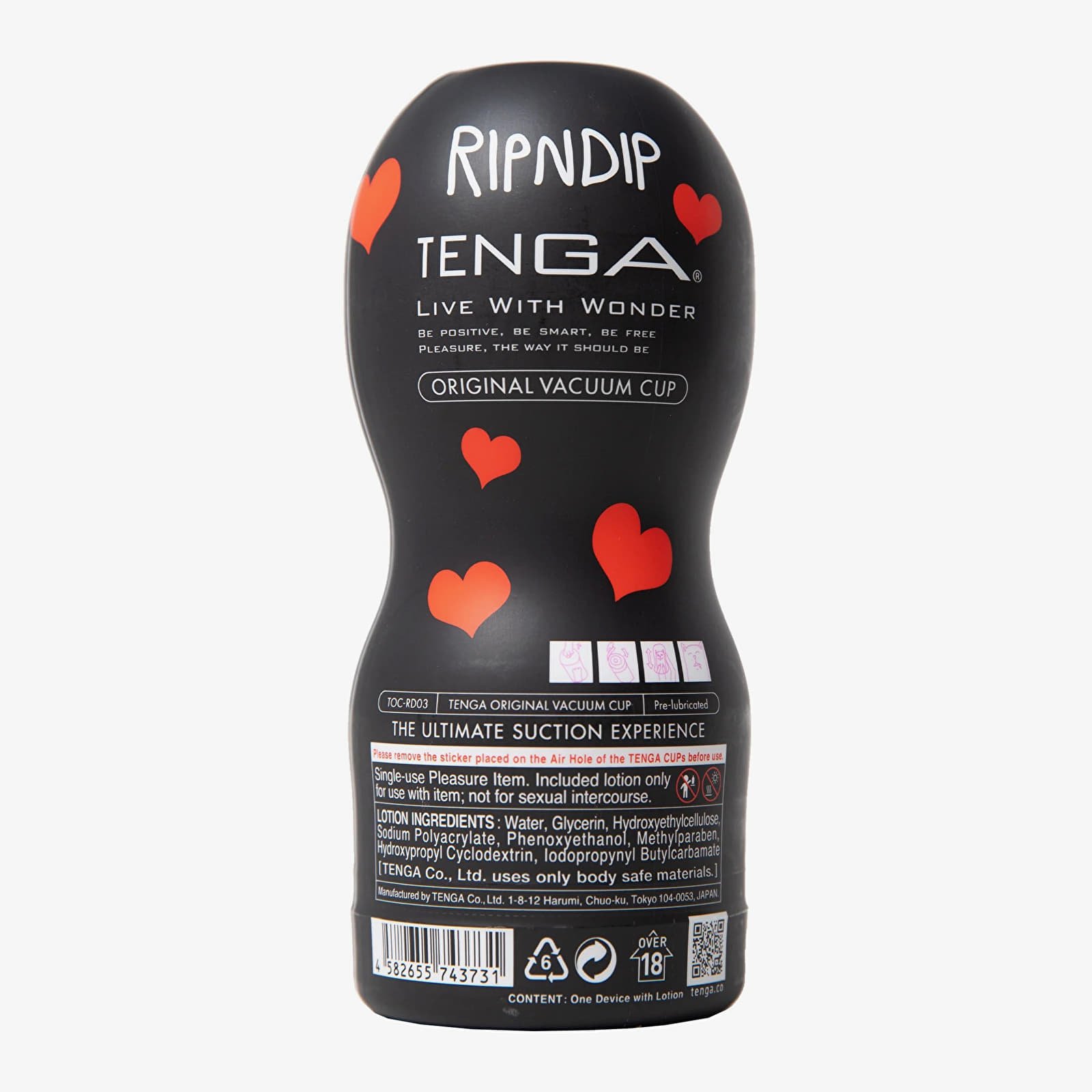 Other accessories RIPNDIP Nermal Loves Ripndip Tenga Black