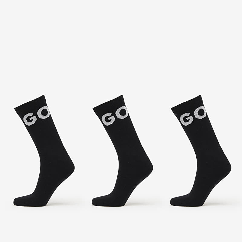 Calzini Hugo Boss Men-H-3-Pack Qs Iconic Cc Black