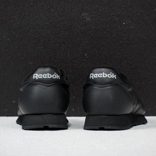 Men s shoes Reebok Classic Leather Archive Black Carbon Red Footshop