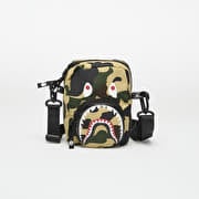 A BATHING APE 1St Camo Shark Mini Bag Yellow