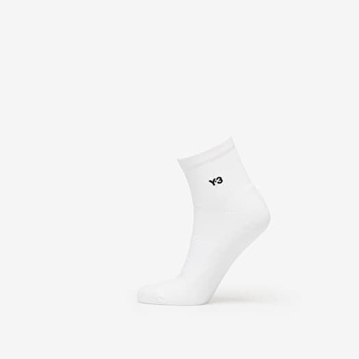 Y-3 Classic Low Sock White