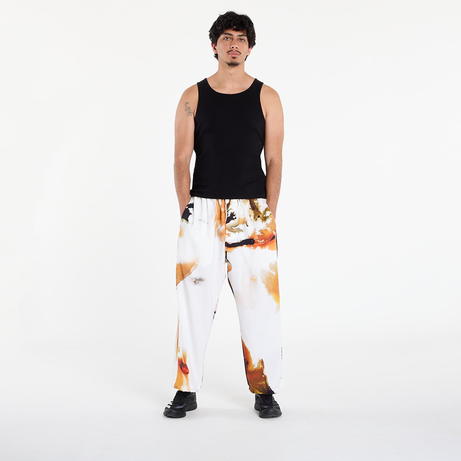 Férfi nadrágok Y-3 AOP Sport Uniform Track Pants Core White