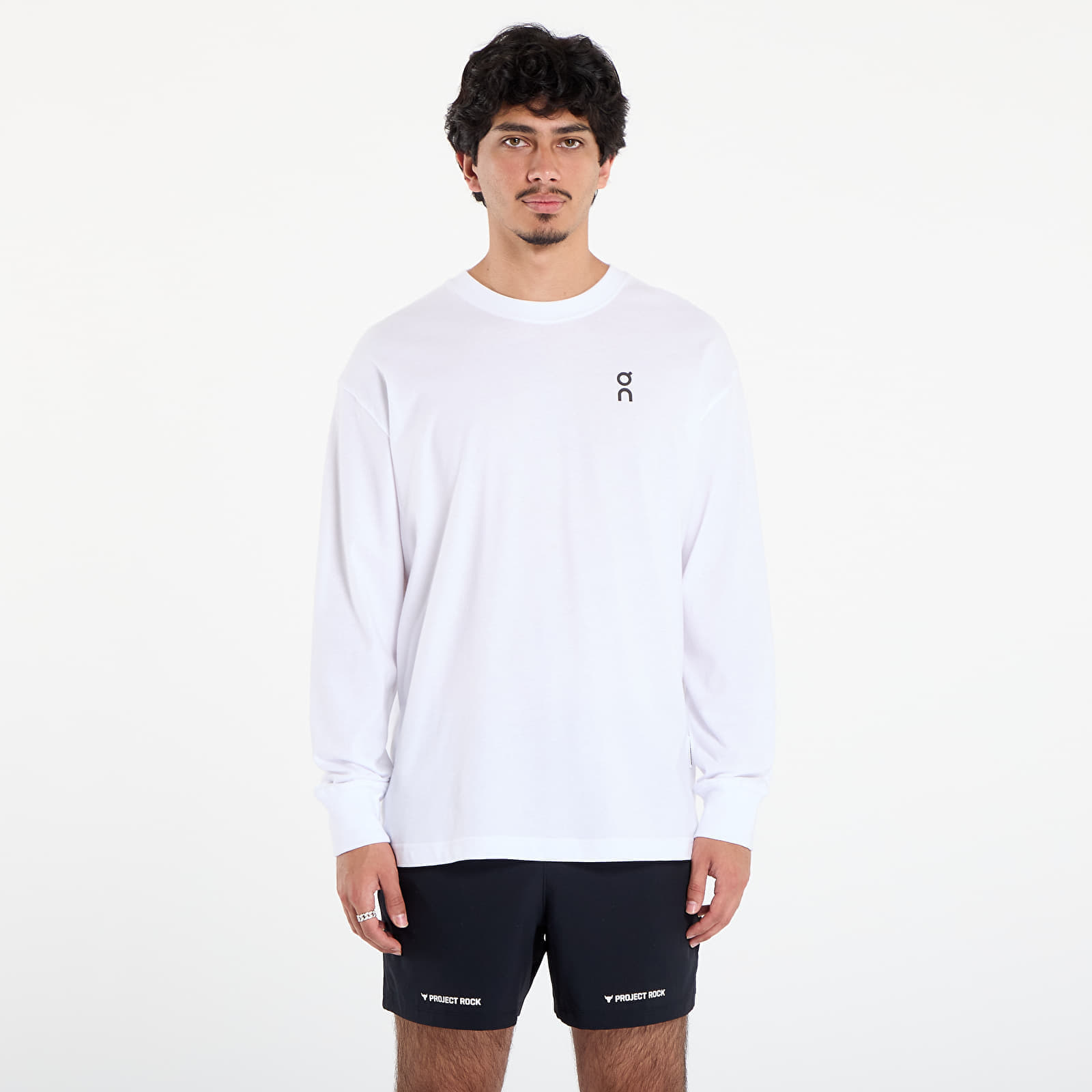 Тениска On Club Long-T White XL
