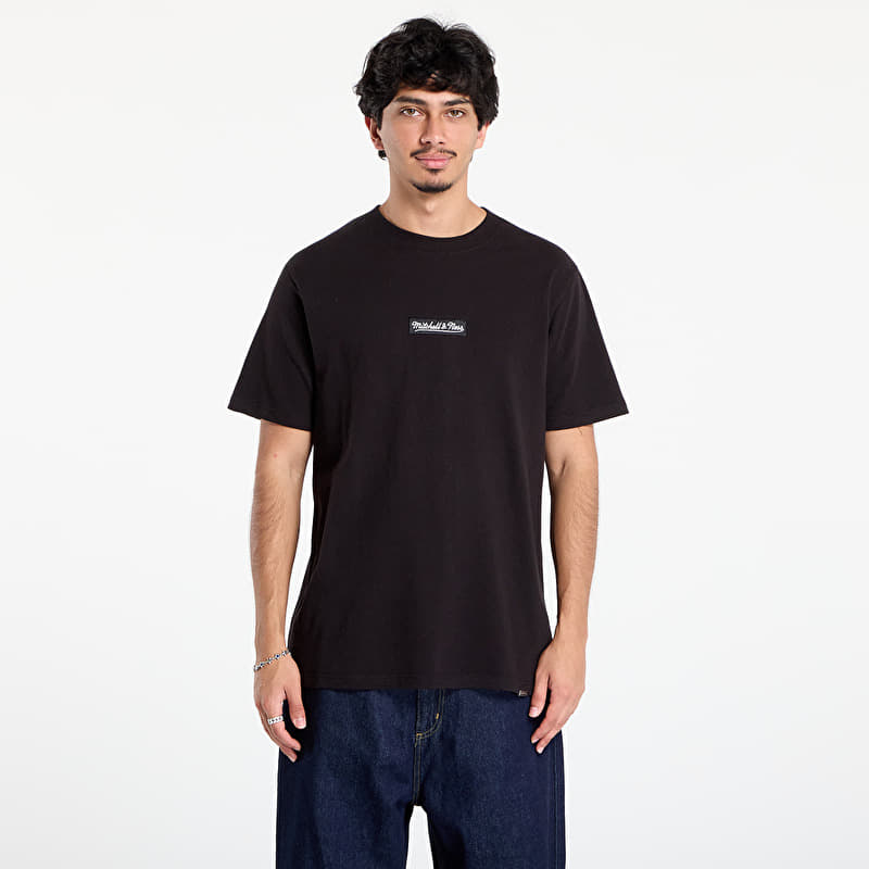 Mitchell & Ness Branded M&n Box Logo Tee Black