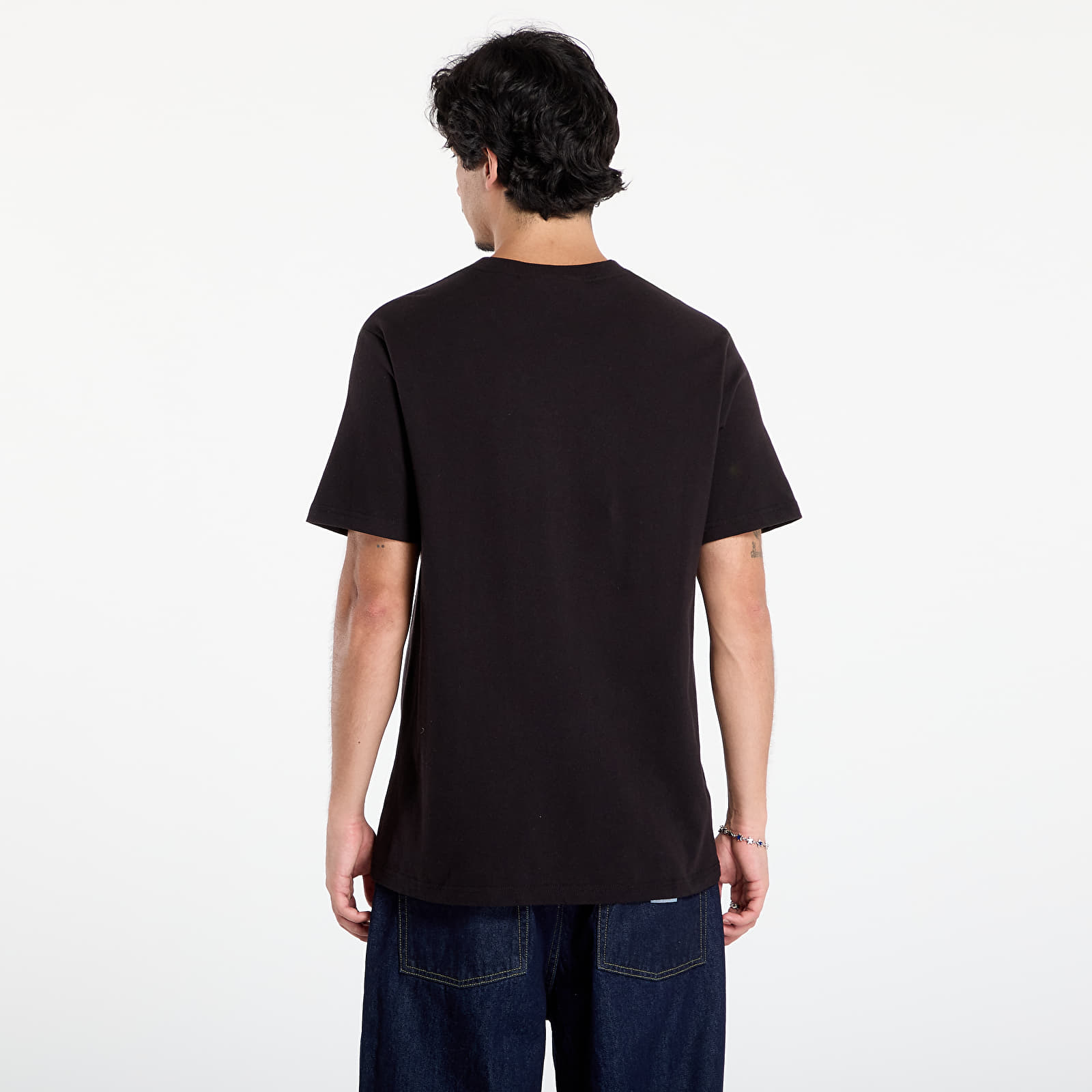 Pólók Mitchell & Ness Branded M&n Box Logo Tee UNISEX Black