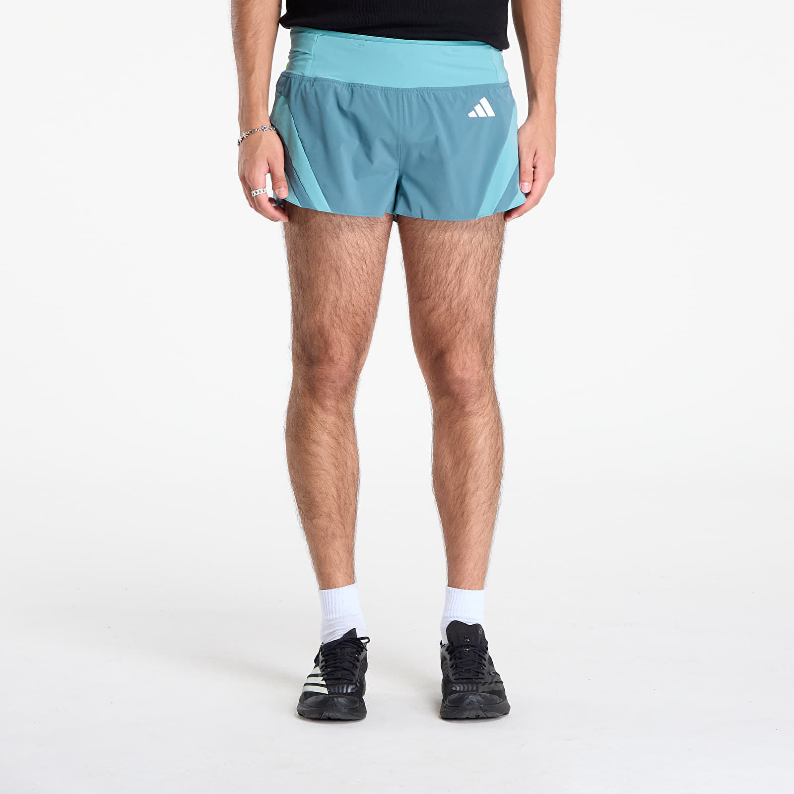 Къси панталони adidas Adizero Archive Running Gel Short UNISEX Preloved Teal S