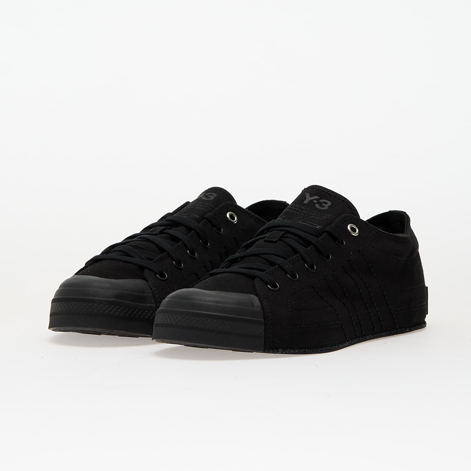 Încălțăminte și sneakerși pentru bărbați Y-3 Nizza Lo Black/ Black/ Black