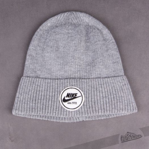 Gorros Nike Beanie Cuffed Core Red Grey Footshop