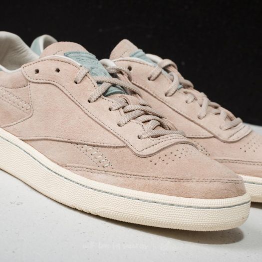 Men s shoes Reebok Club C 85 Kudu Bodysuit Agave Clls White Footshop