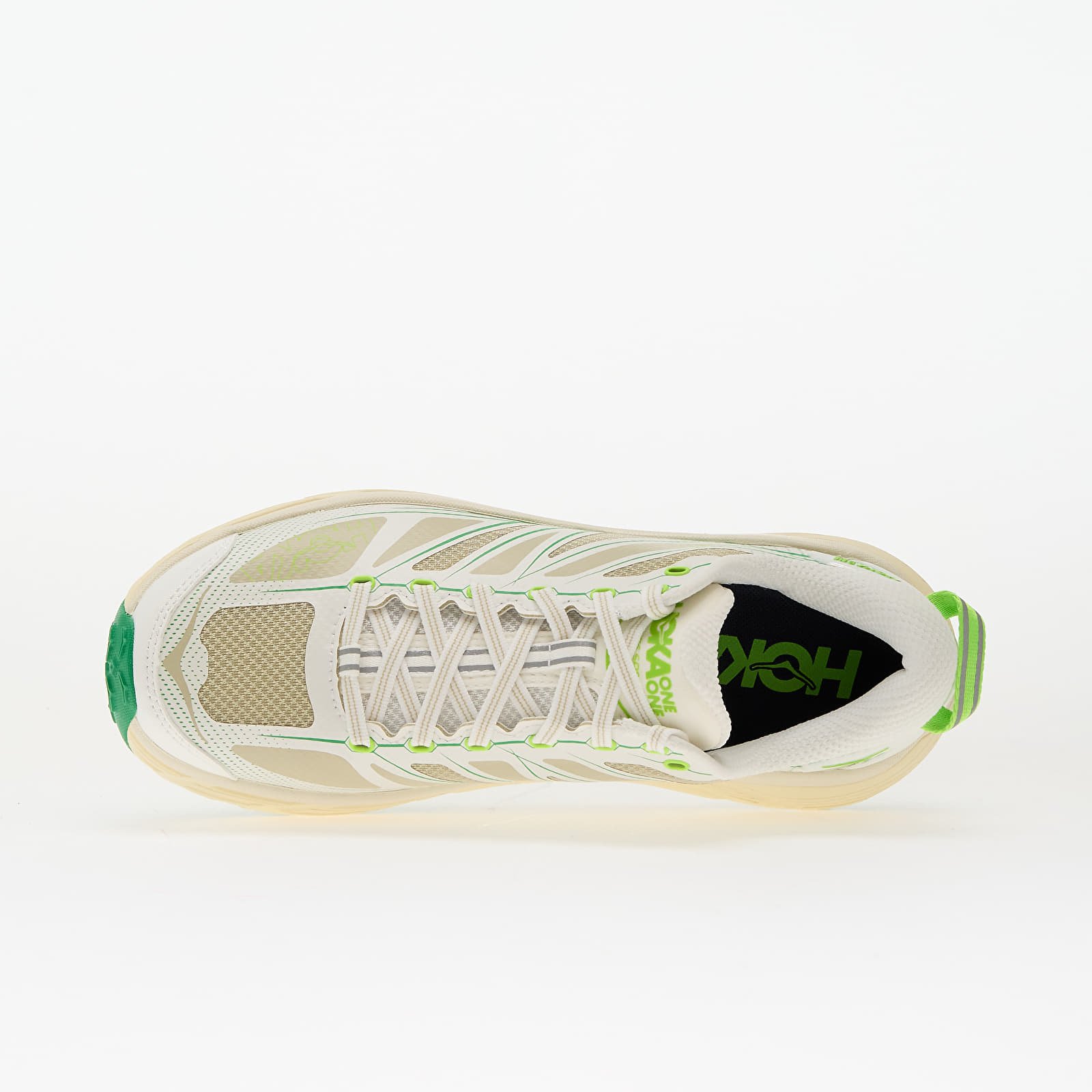 Încălțăminte și sneakerși pentru bărbați Hoka® U Mafate Speed 2 White/ Fresh Cut Grass