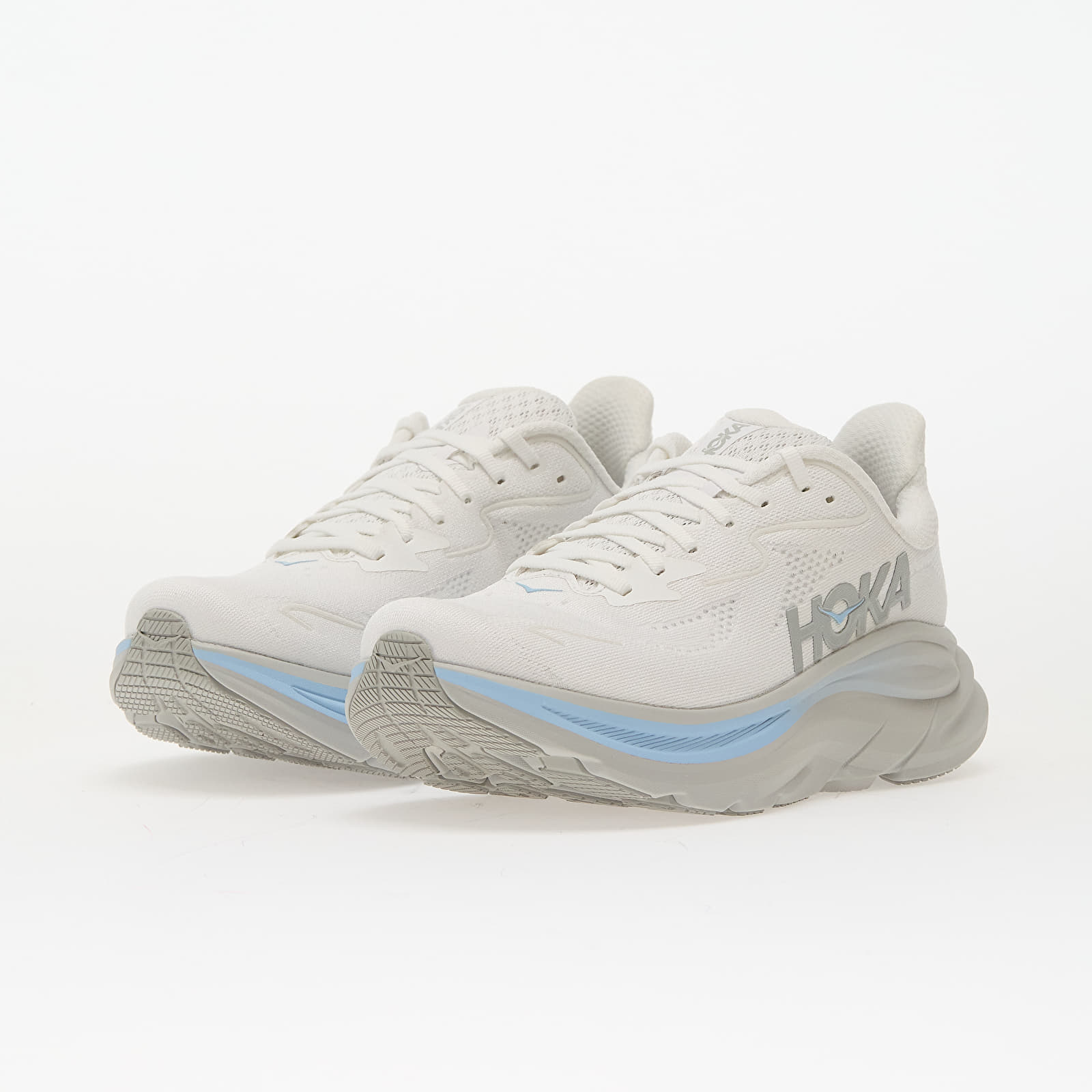 Încălțăminte și sneakerși pentru bărbați Hoka® M Clifton 10 White/ Glacier Blue