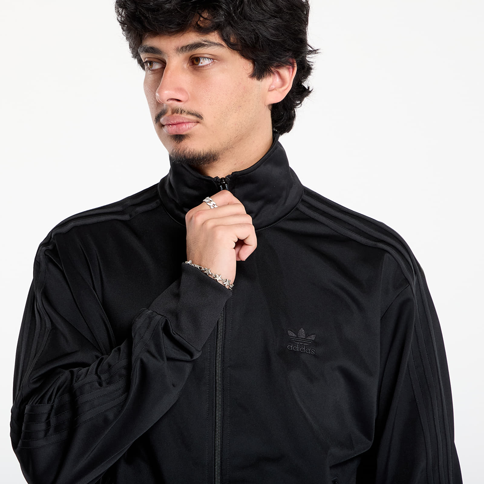 Hanorace adidas Adicolor Classics Firebird Track Top Black/ Black