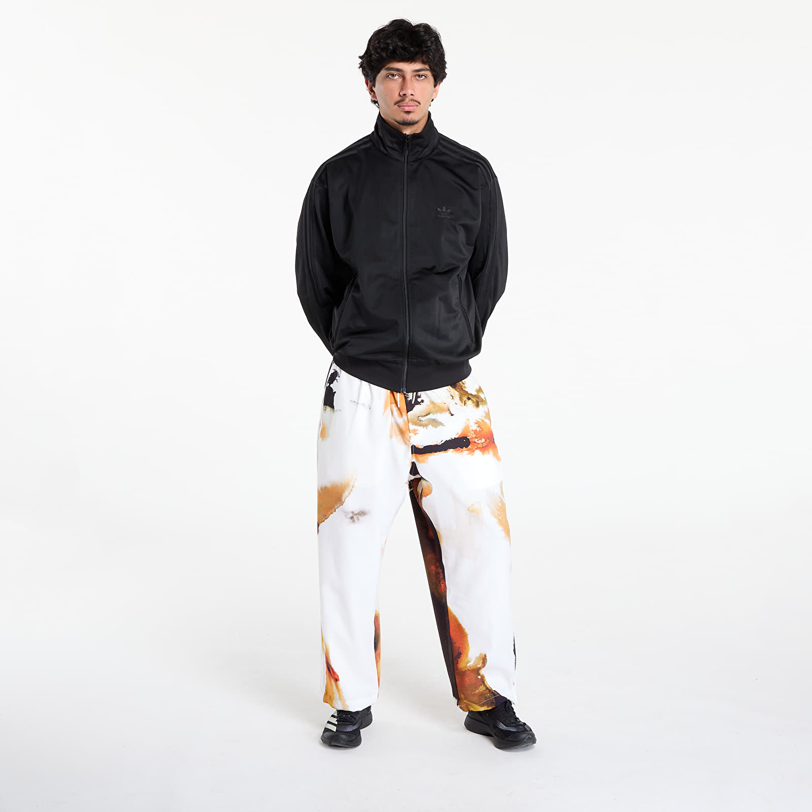 Hanorace adidas Adicolor Classics Firebird Track Top Black/ Black
