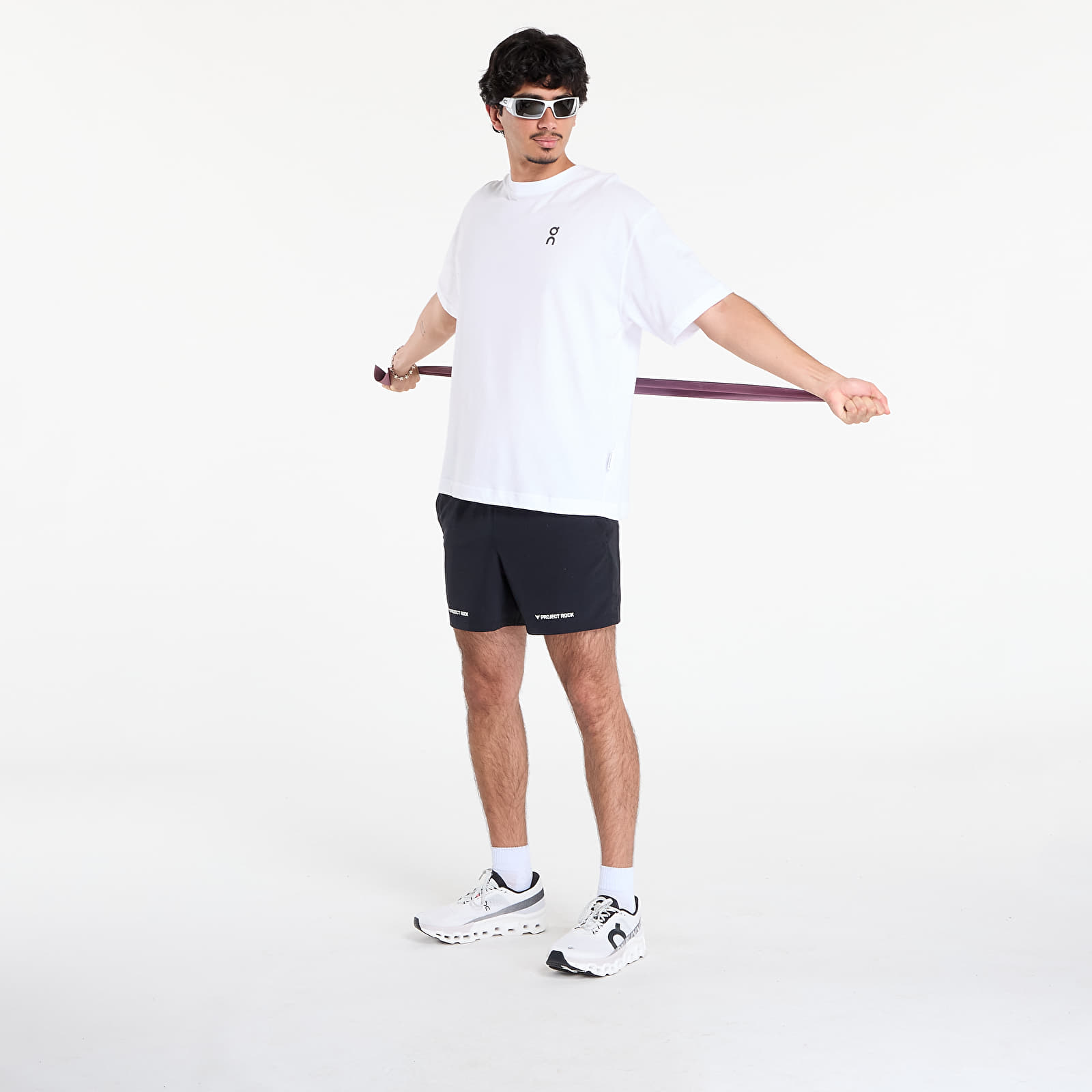 T-paidat On Club Tee Court White/ Indigo