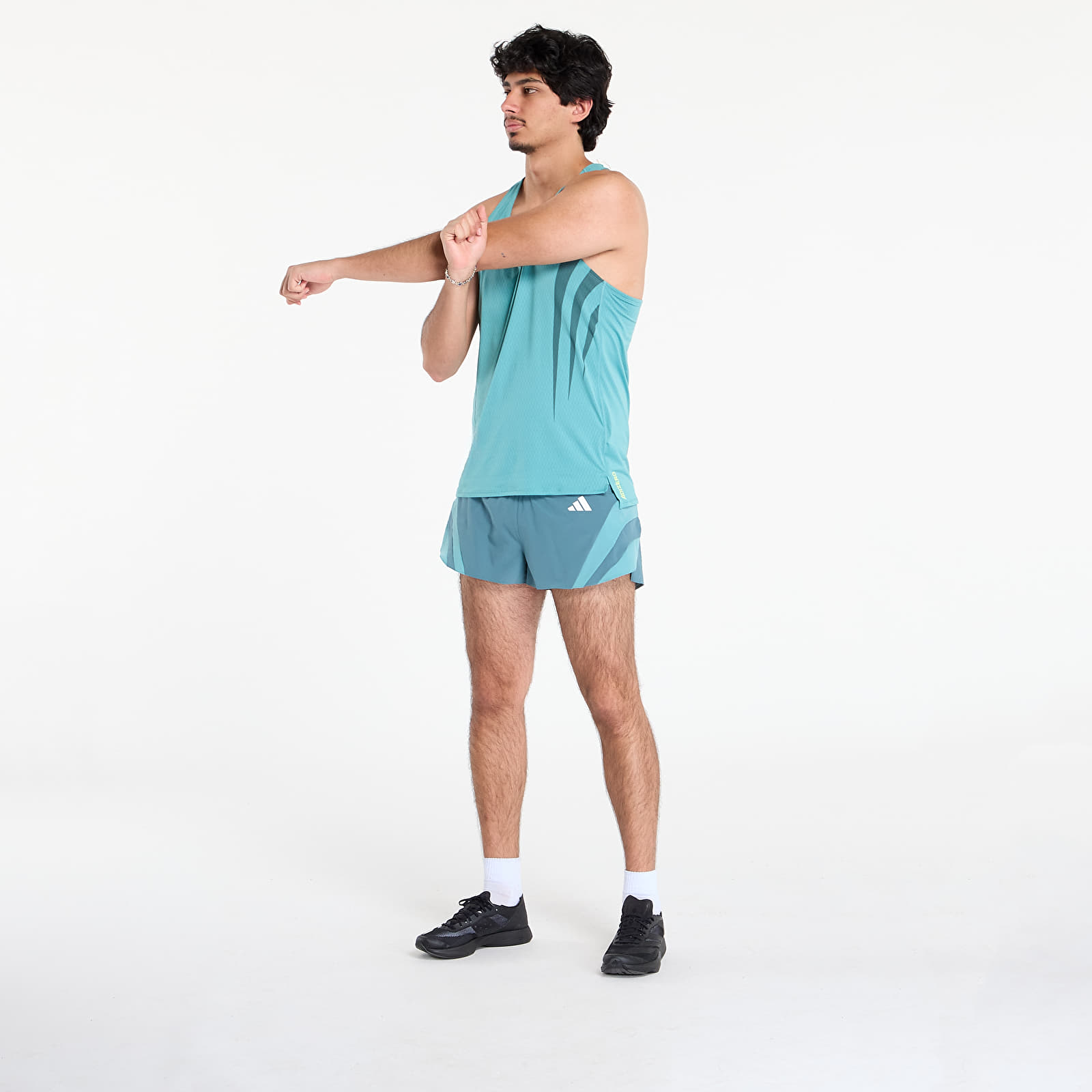 Ujjatlan pólók adidas Adizero Adizero Archive Top Powder Teal