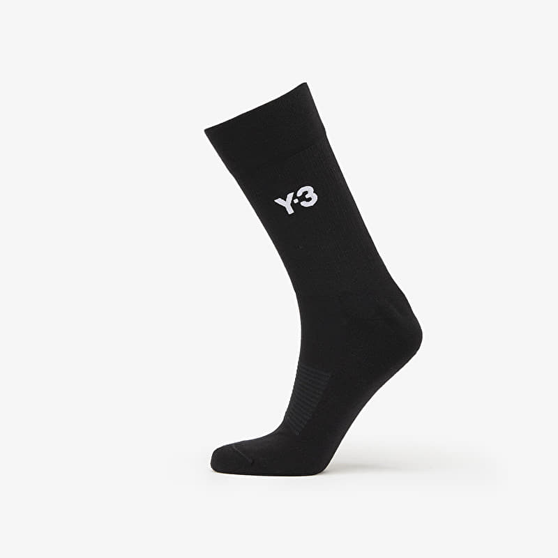 Y-3 Cl Sock Cre Black