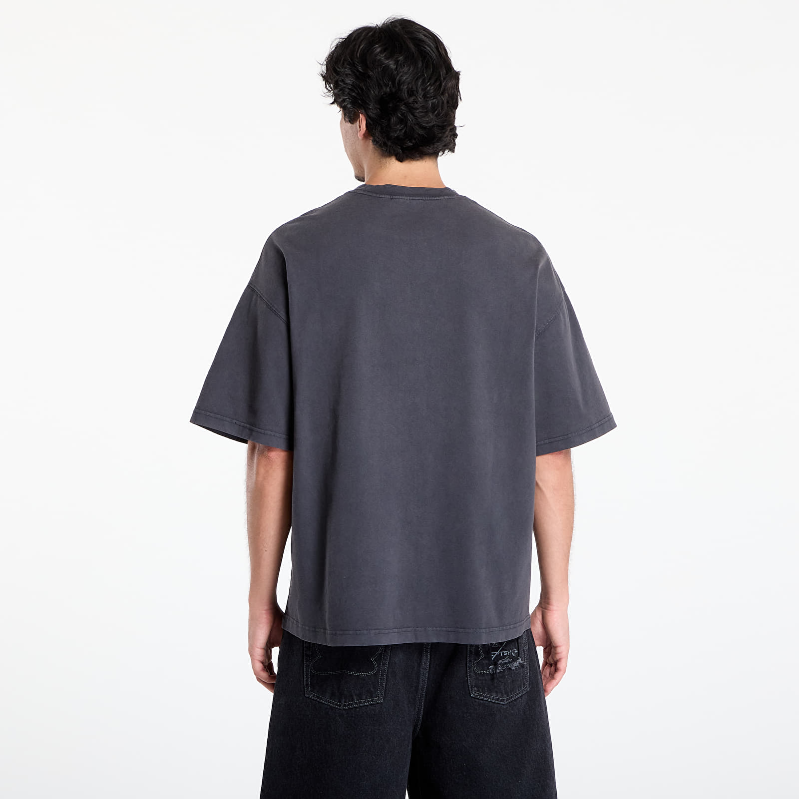 Men's T-shirts Carhartt WIP S/S Hudson Pocket T-Shirt UNISEX Black Chalk Wash