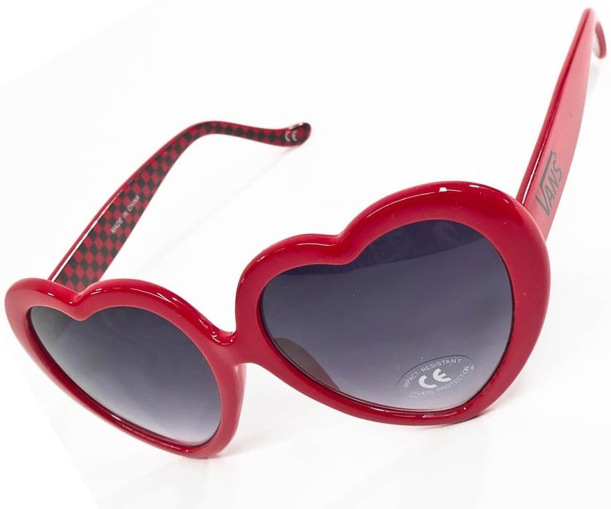 Akiniai nuo saulės Vans Heart Sunglasses červená