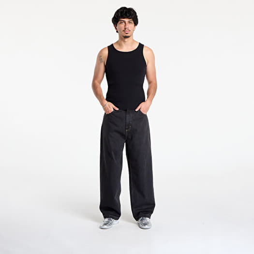 Men's jeans Carhartt WIP Brandon Pant Black Stone Washed (I035893