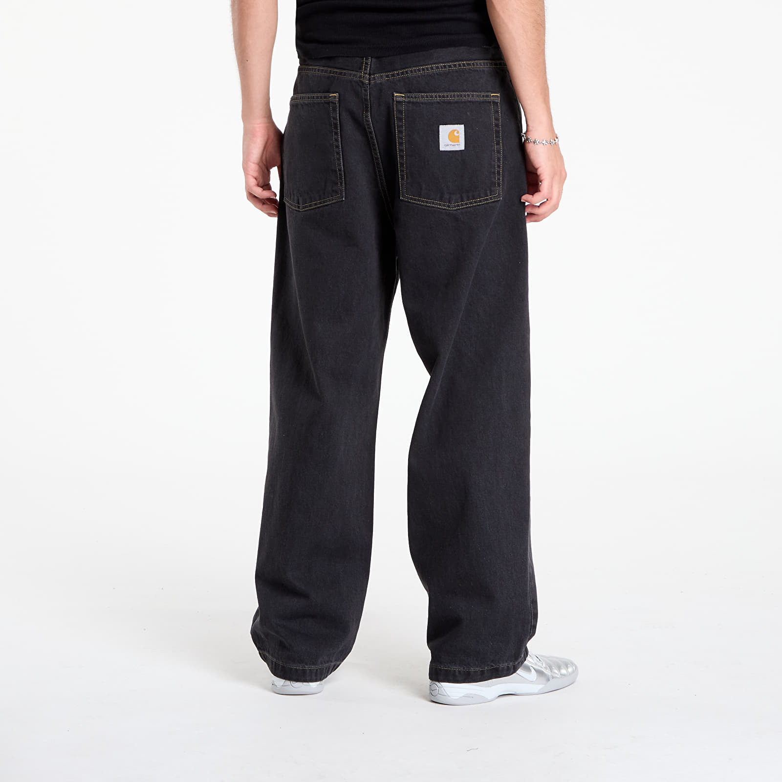 Men's jeans Carhartt WIP Brandon Pant Black Stone Washed