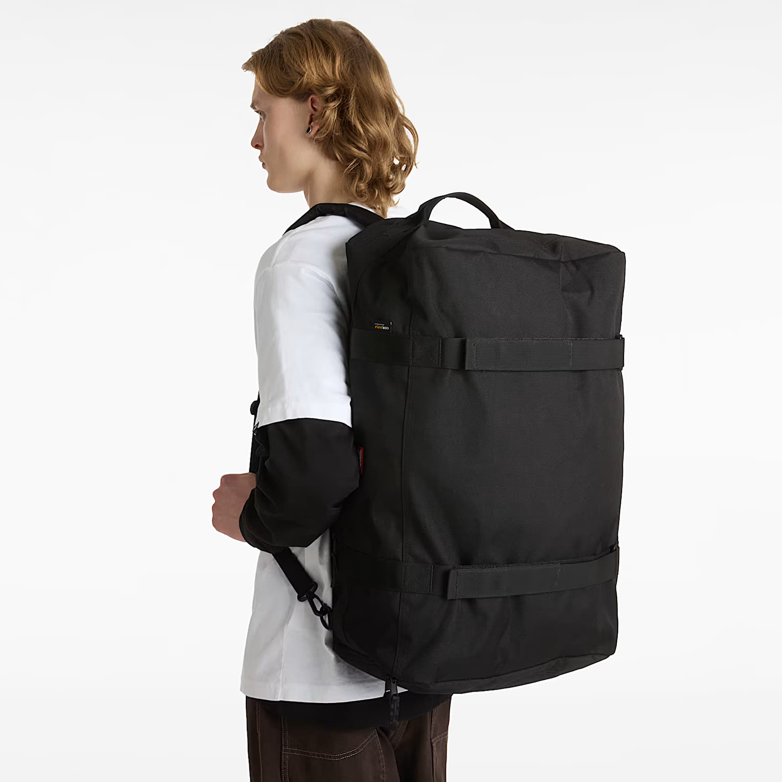 Muške torbe preko ramena Vans Skate Overnight Pack Black
