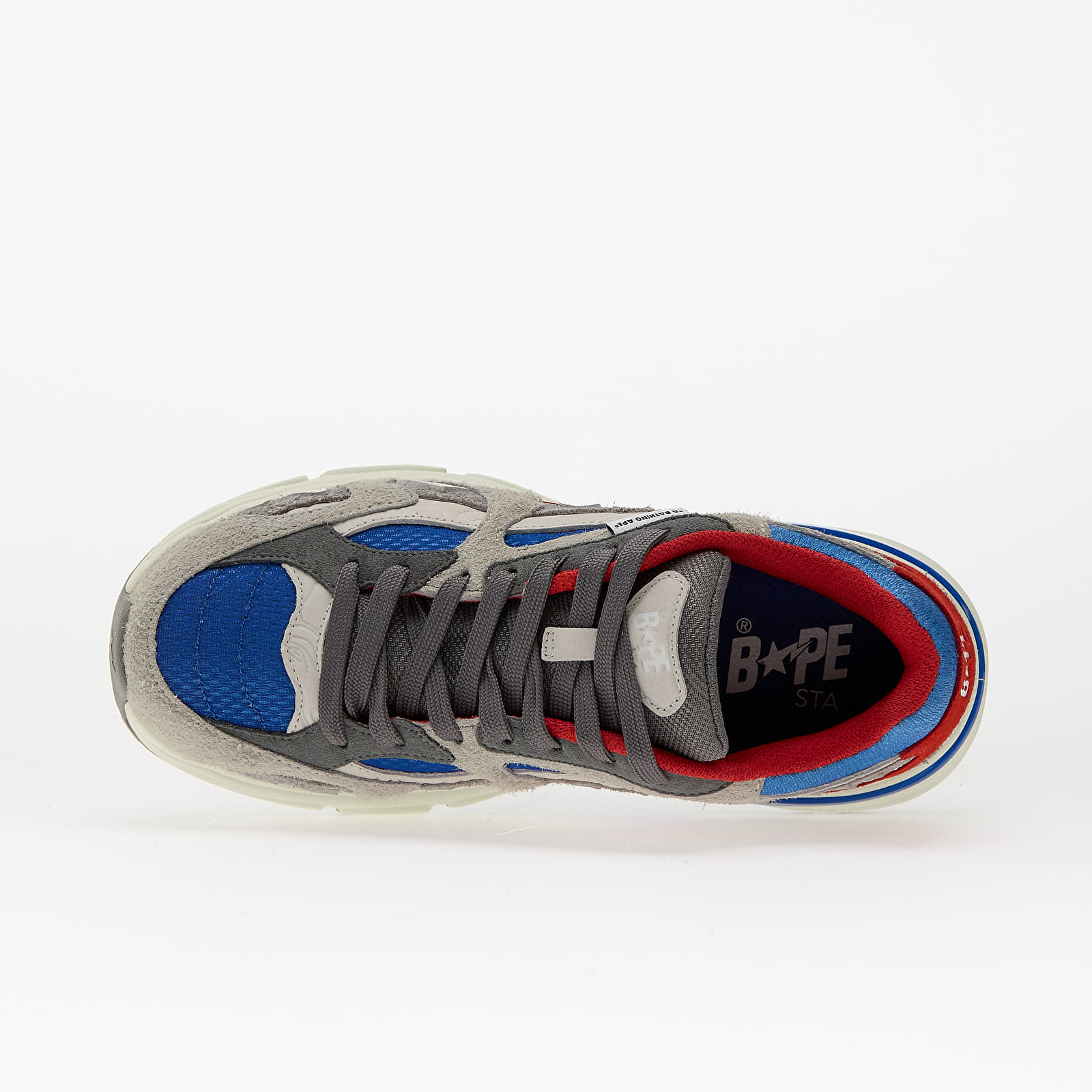 Scarpe uomo A BATHING APE Bape Shark Sta 2 M2 Blue