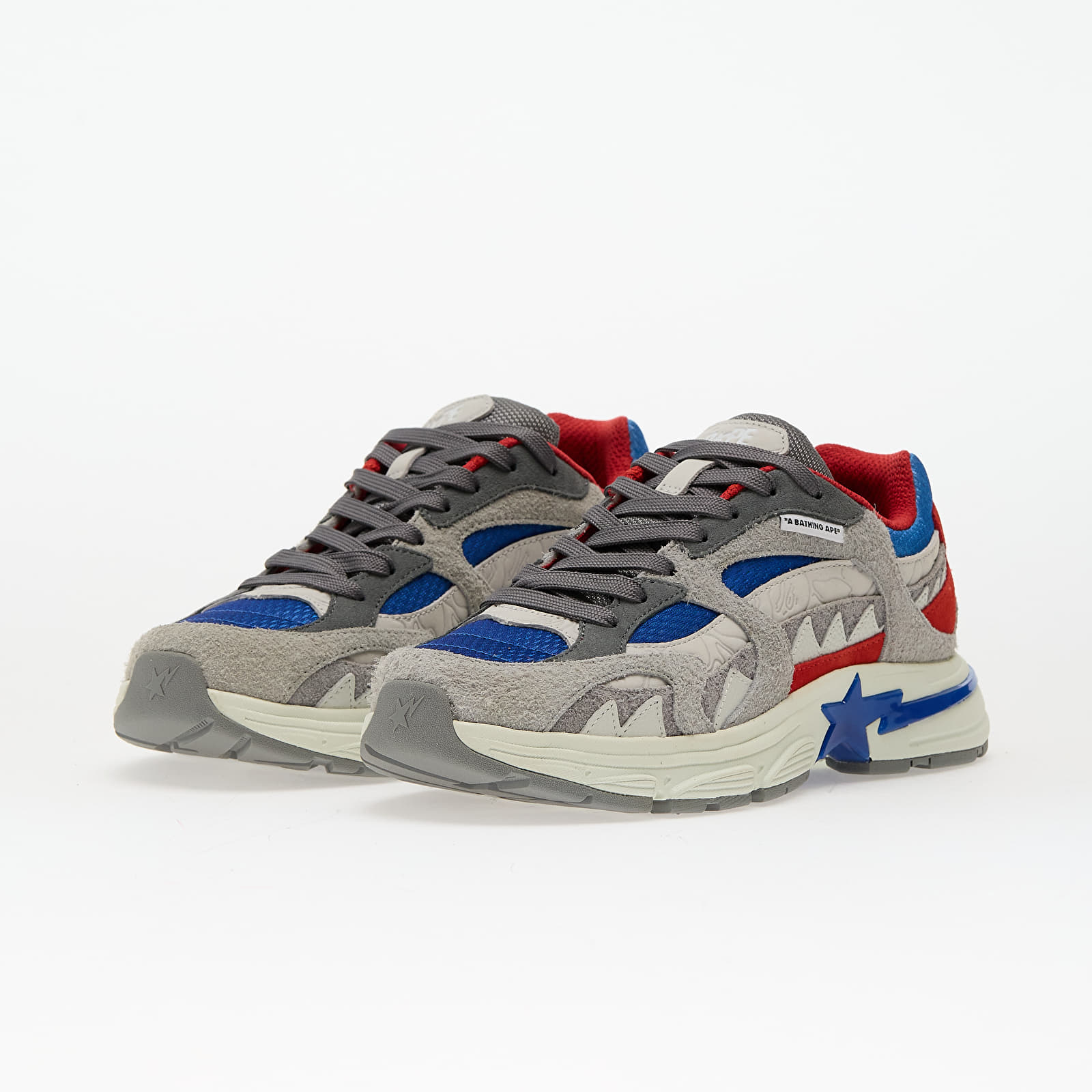 Scarpe uomo A BATHING APE Bape Shark Sta 2 M2 Blue