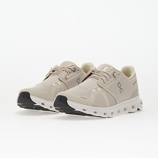 On M Cloud 6 Pearl/ White | Footshop