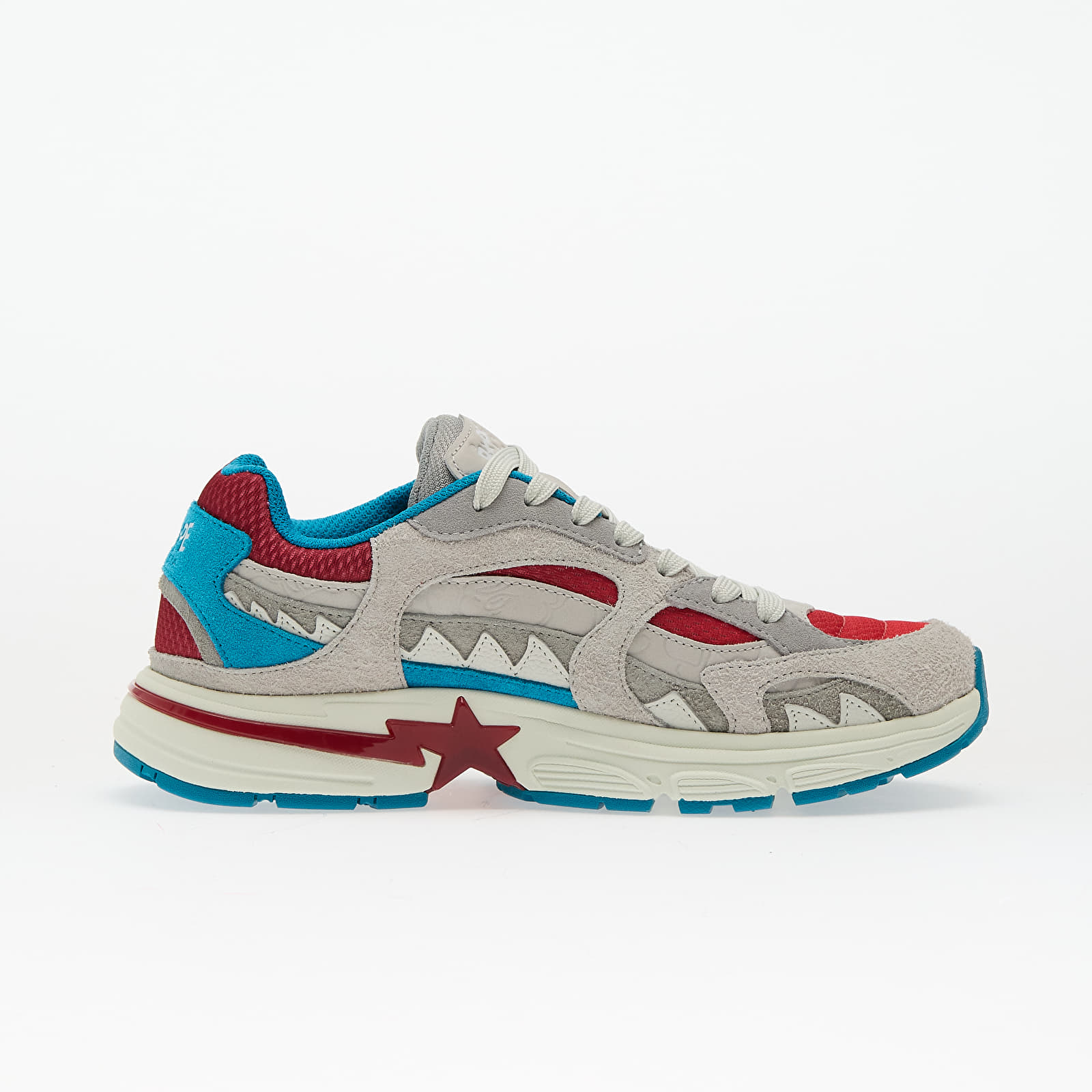 Scarpe uomo A BATHING APE Bape Shark Sta 2 M2 Gray