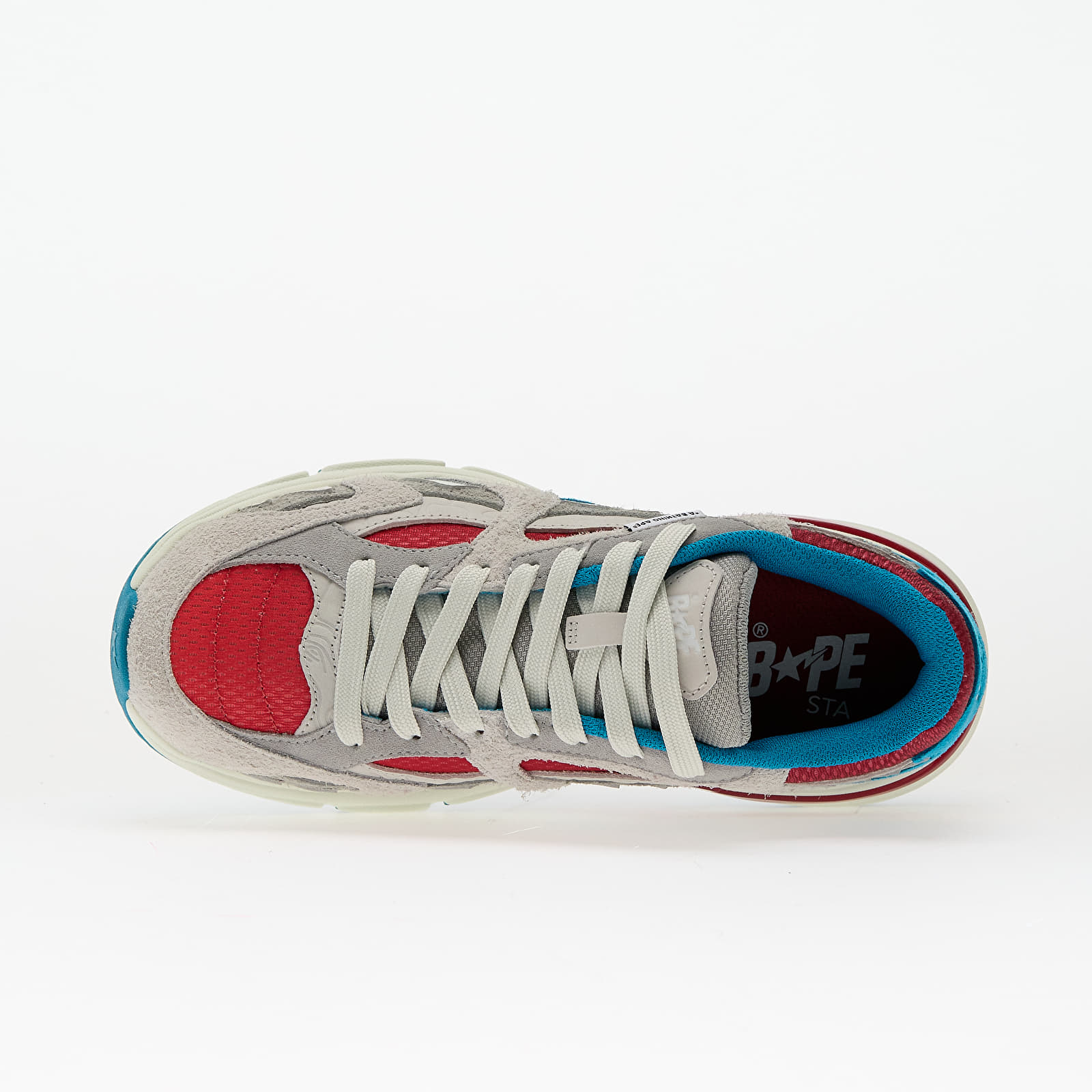 Scarpe uomo A BATHING APE Bape Shark Sta 2 M2 Gray