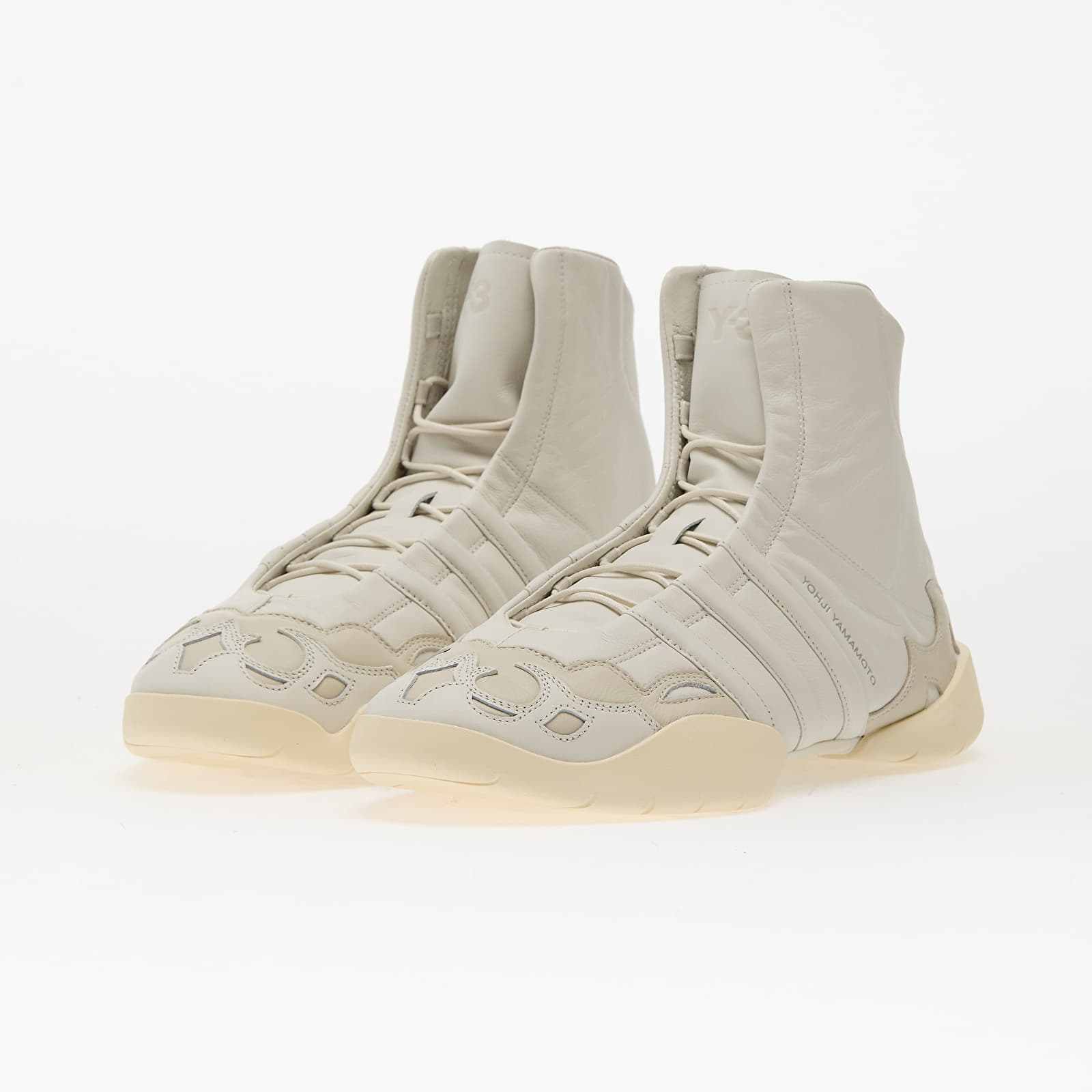 Scarpe uomo Y-3 Regu 2002 Hi Orbit Grey/ Alumina/ Cream White