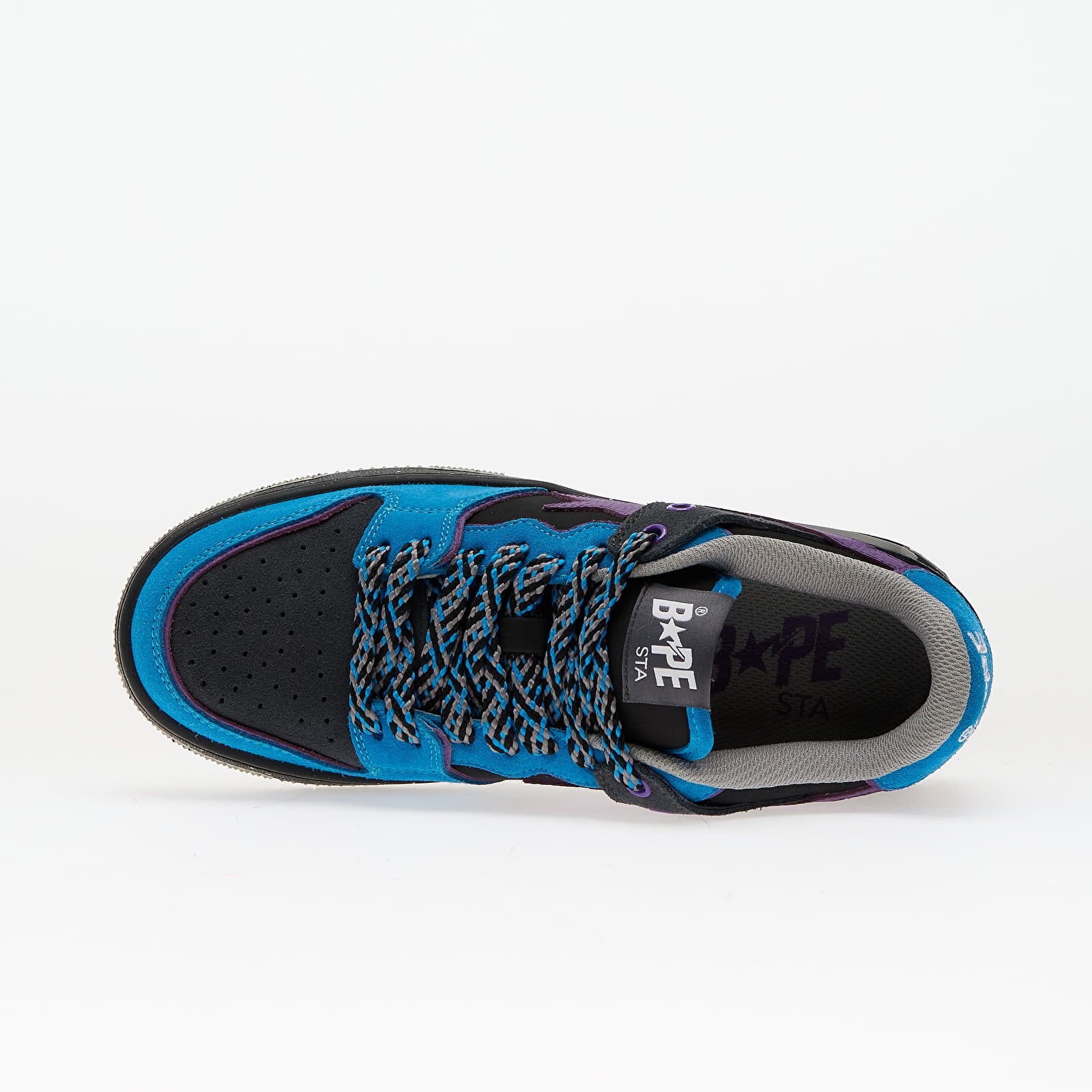 Men's shoes A BATHING APE Bape Sk8 Sta 1 M2 Blue