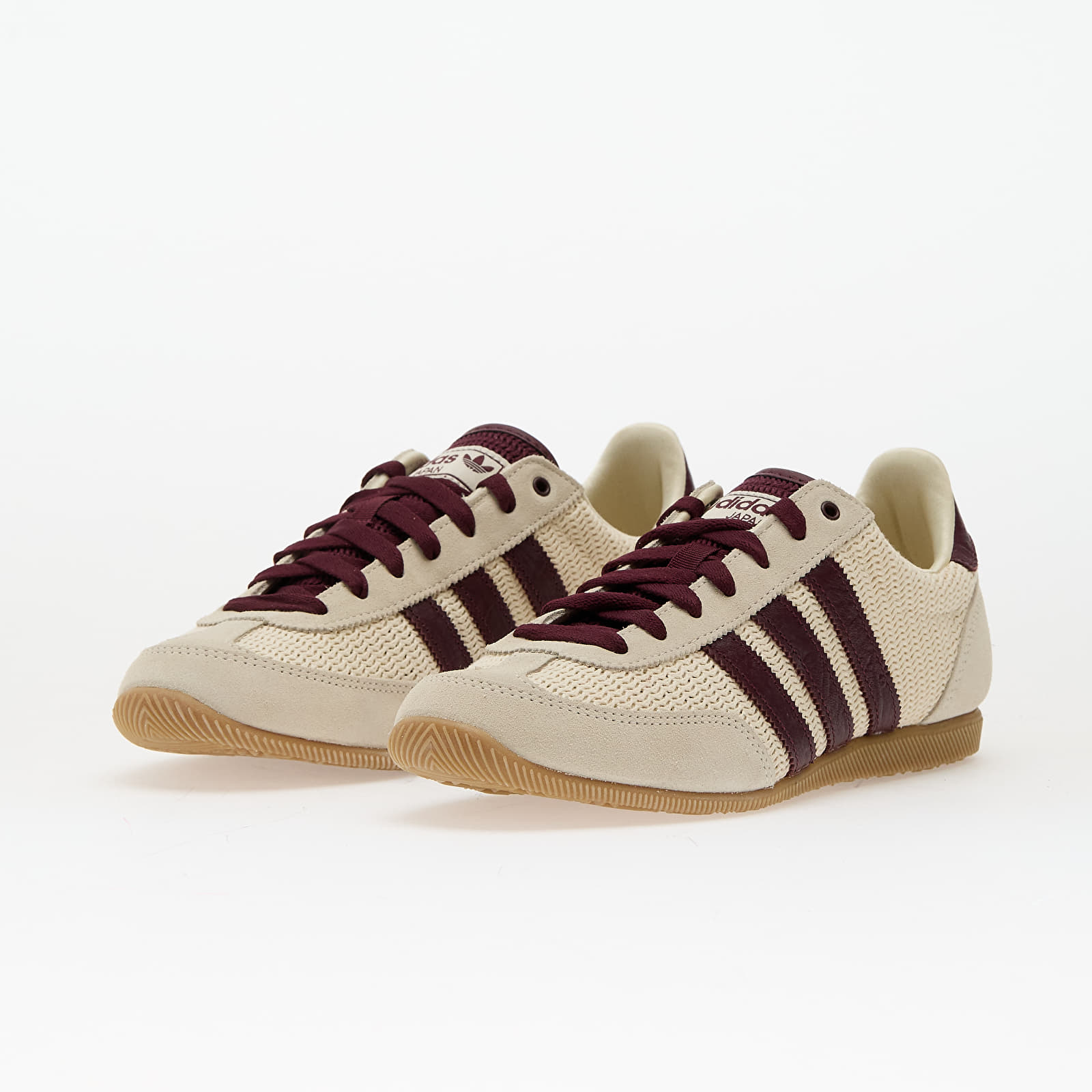 Dámske topánky a tenisky adidas Japan W Crew White/ Maroon/ Gum