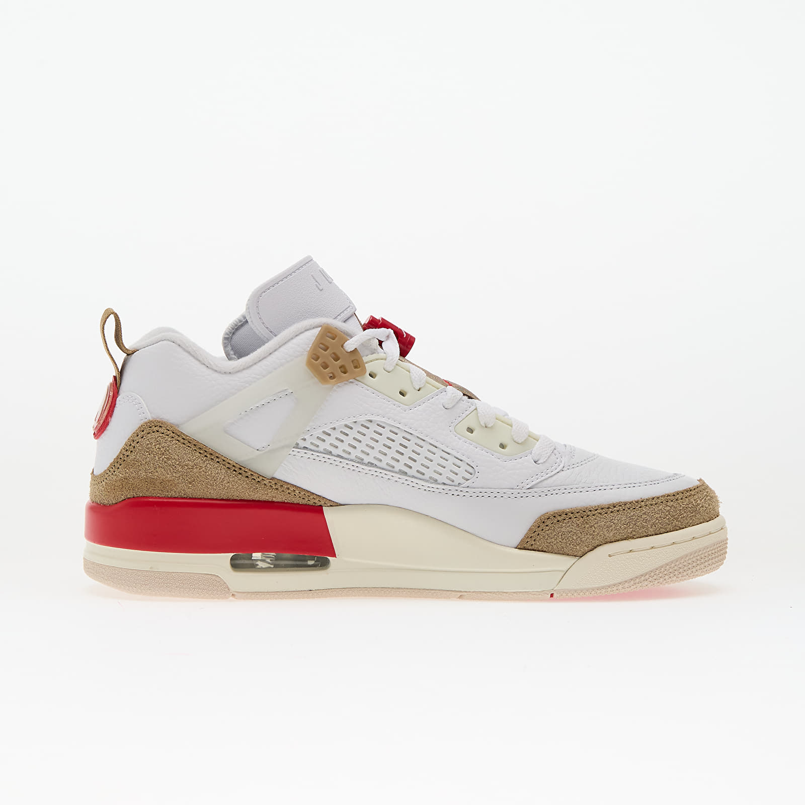Scarpe uomo Jordan Spizike Low White/ Fire Red-Desert Camo-Sail-Lt Orewood Brn
