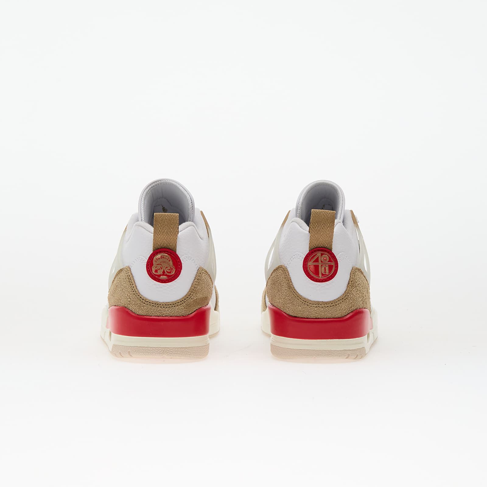 Scarpe uomo Jordan Spizike Low White/ Fire Red-Desert Camo-Sail-Lt Orewood Brn