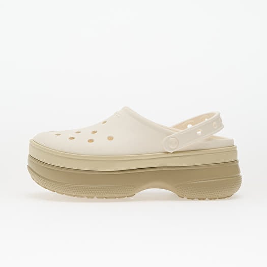 Crocs Classic Stacked Clog Chalk
