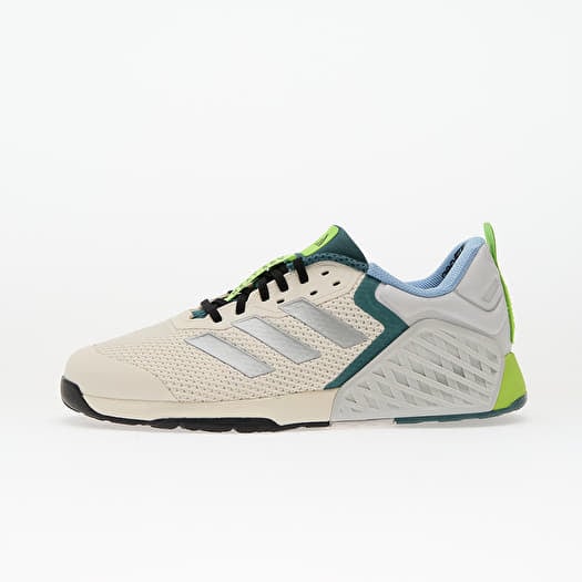 adidas Dropset 3 strength training Chalk White/ Silver Met./ Preloved Teal