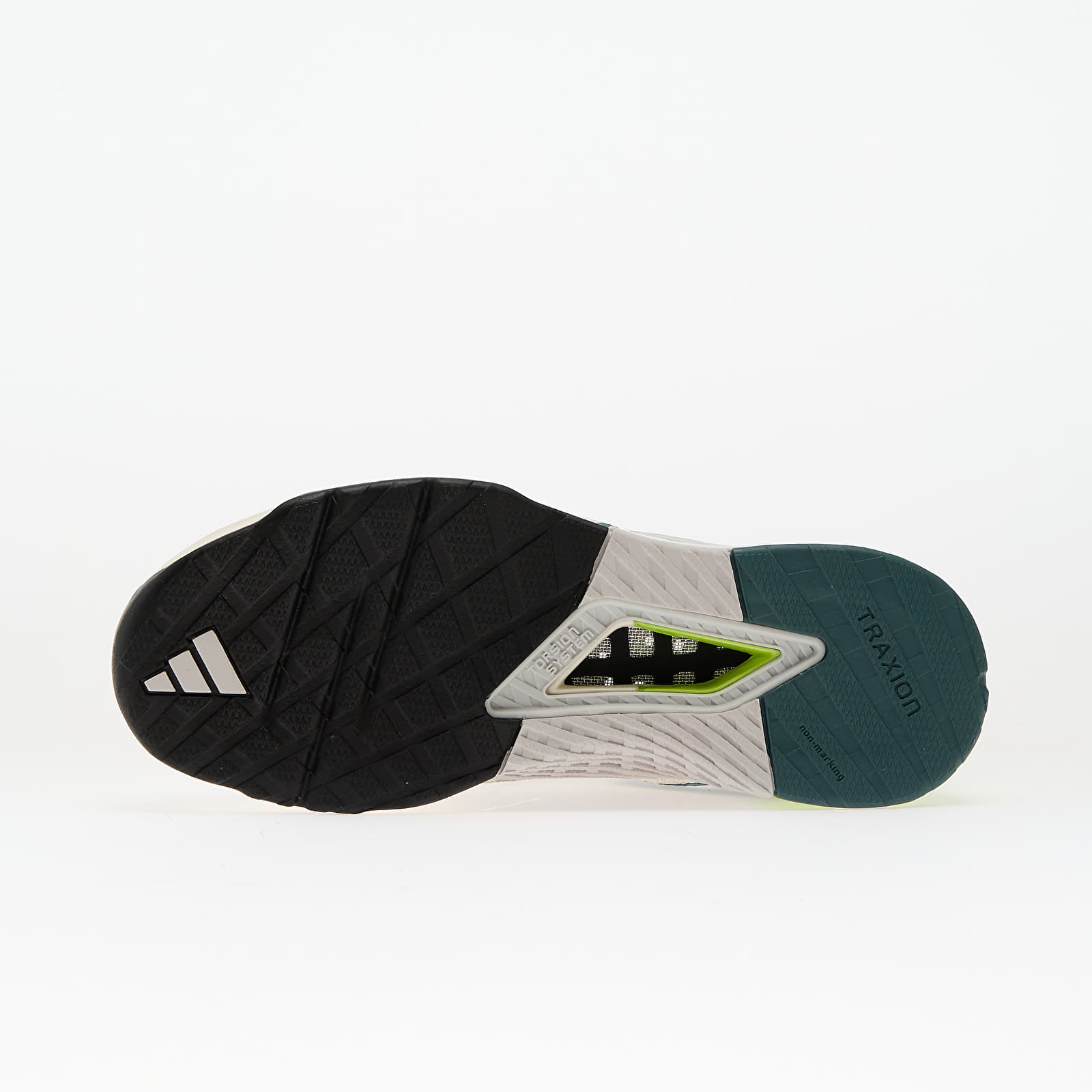 Vyriška avalynė adidas Dropset 3 strength training Chalk White/ Silver Met./ Preloved Teal