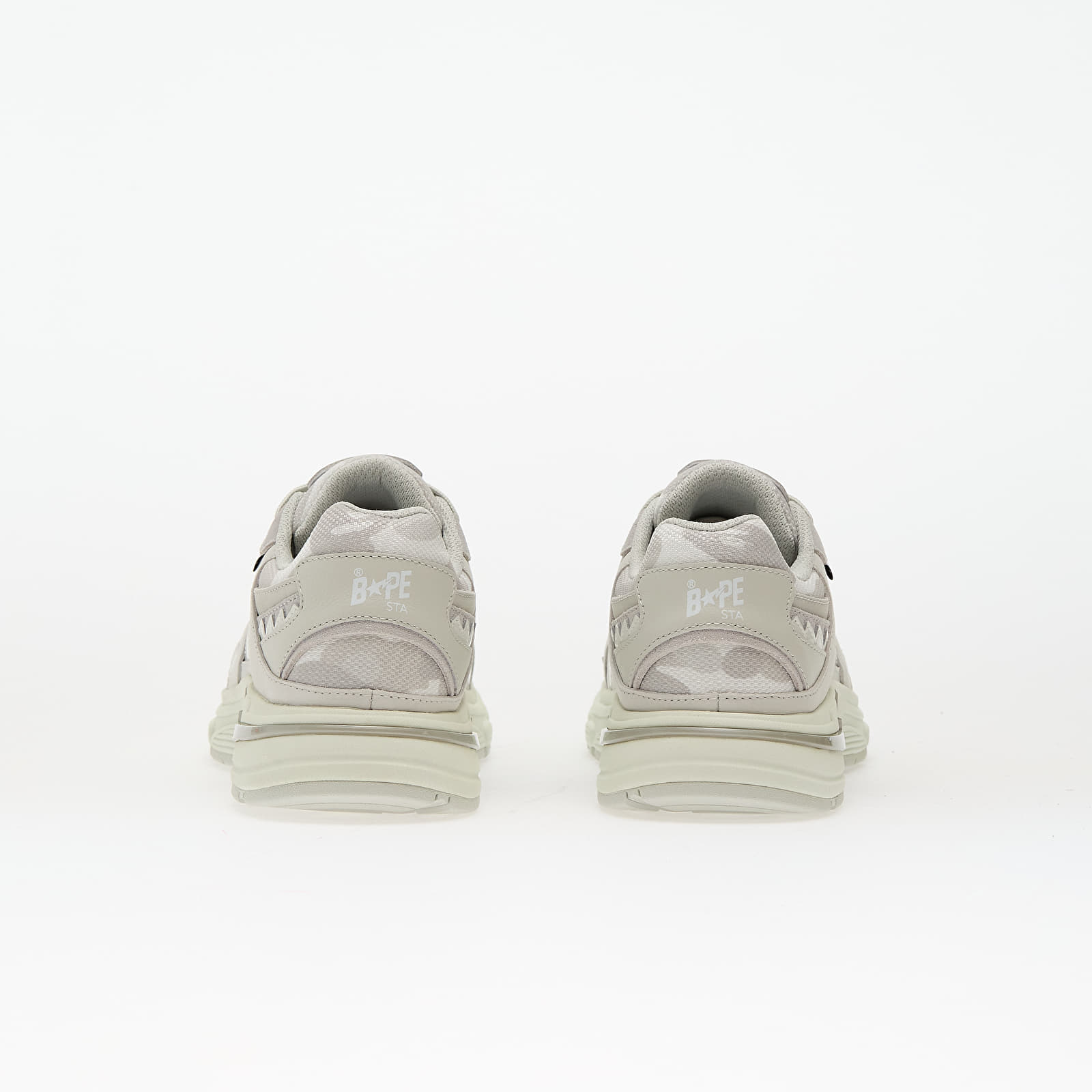 Men's shoes A BATHING APE Bape Shark Sta 1 M2 White