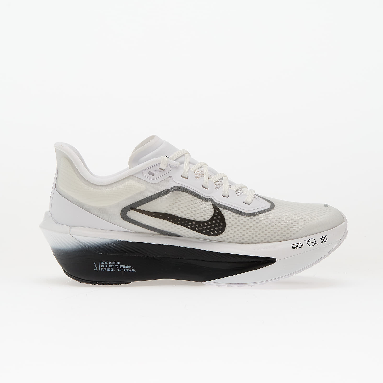 Dámske topánky a tenisky Nike Zoom Fly 6 White/ Black-Smoke Grey-Metallic Silver