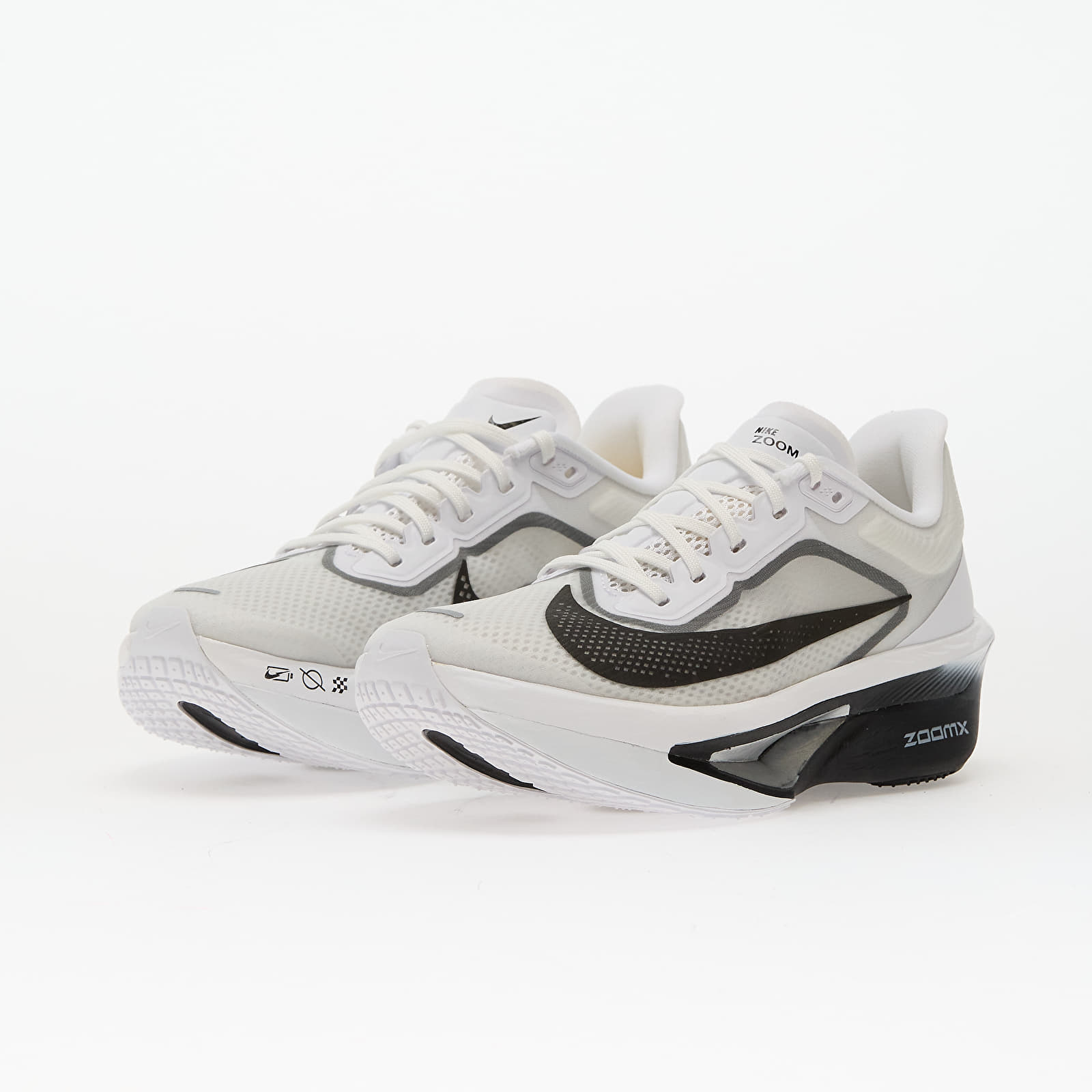 Dámske topánky a tenisky Nike Zoom Fly 6 White/ Black-Smoke Grey-Metallic Silver