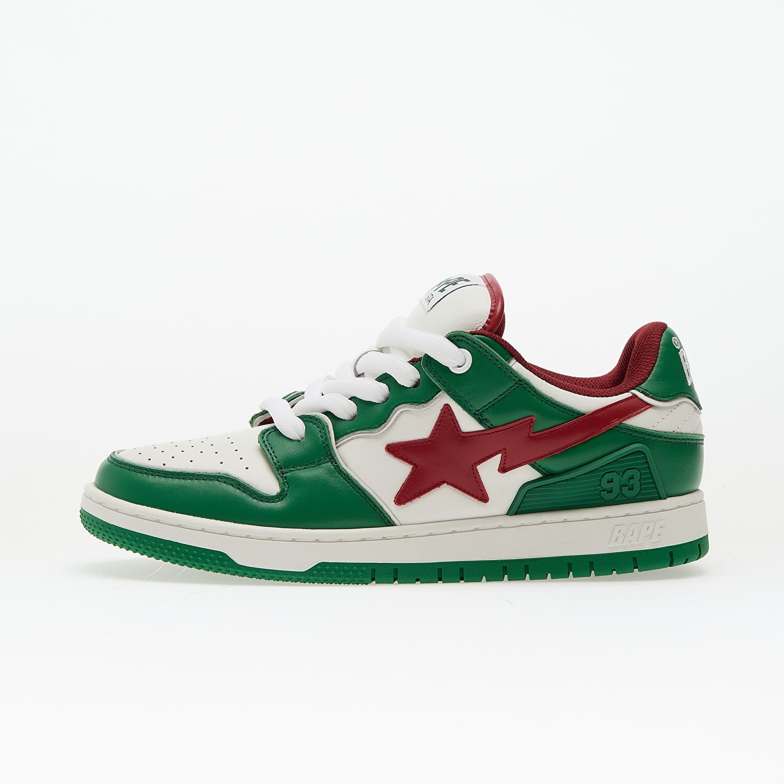 Scarpe uomo A BATHING APE New Bape Sk8 Sta 1 M2 Green