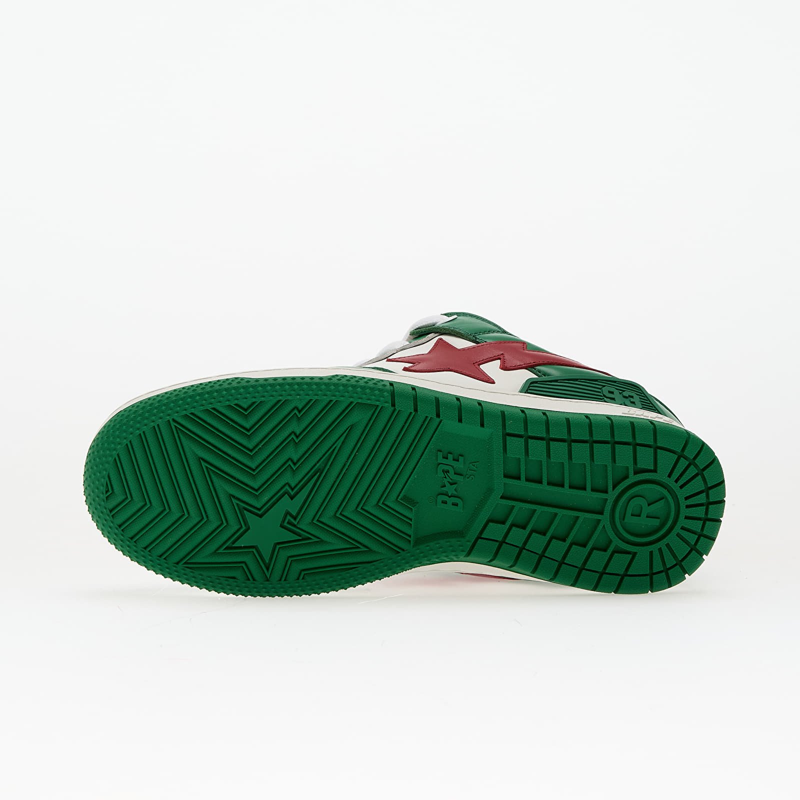 Scarpe uomo A BATHING APE New Bape Sk8 Sta 1 M2 Green