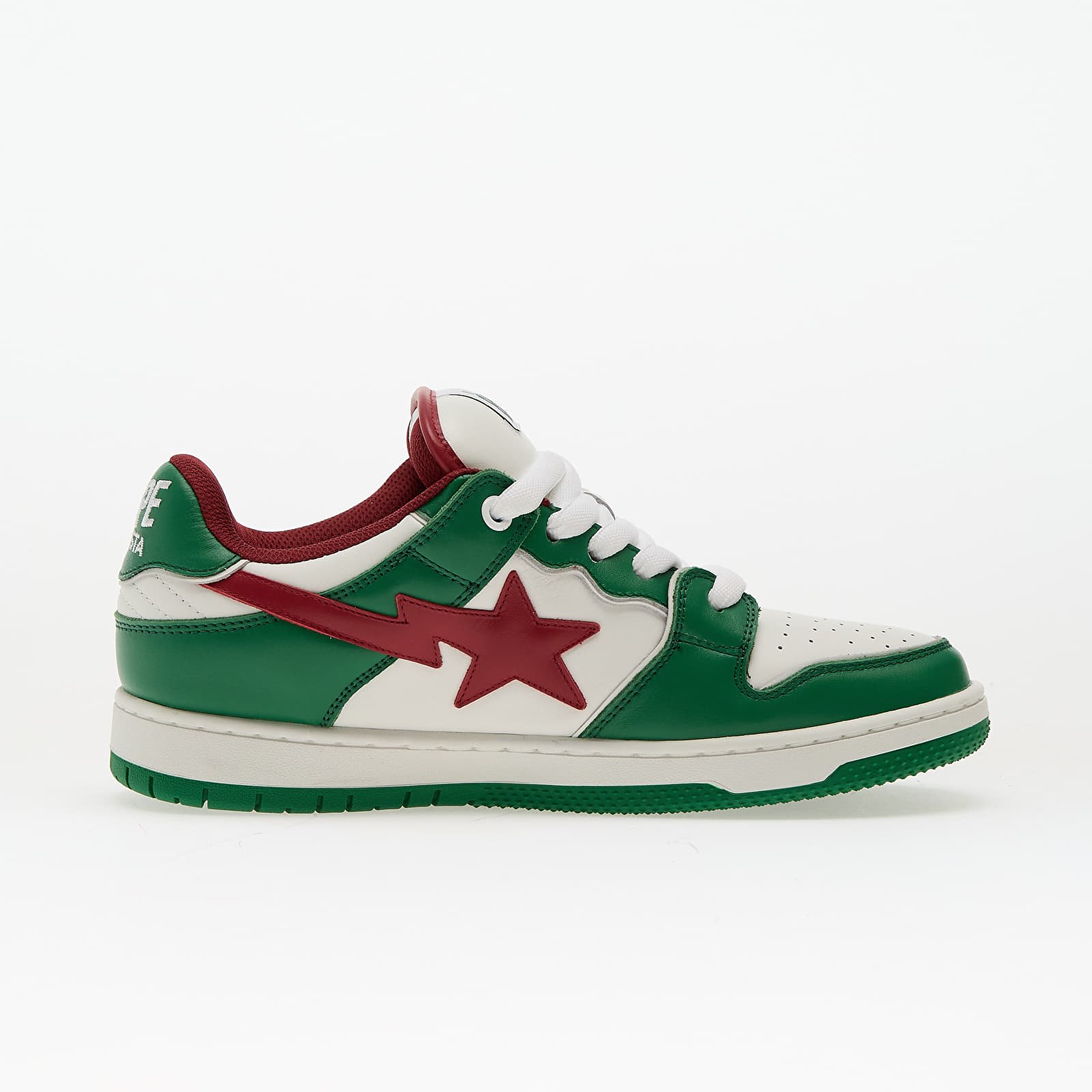Scarpe uomo A BATHING APE New Bape Sk8 Sta 1 M2 Green