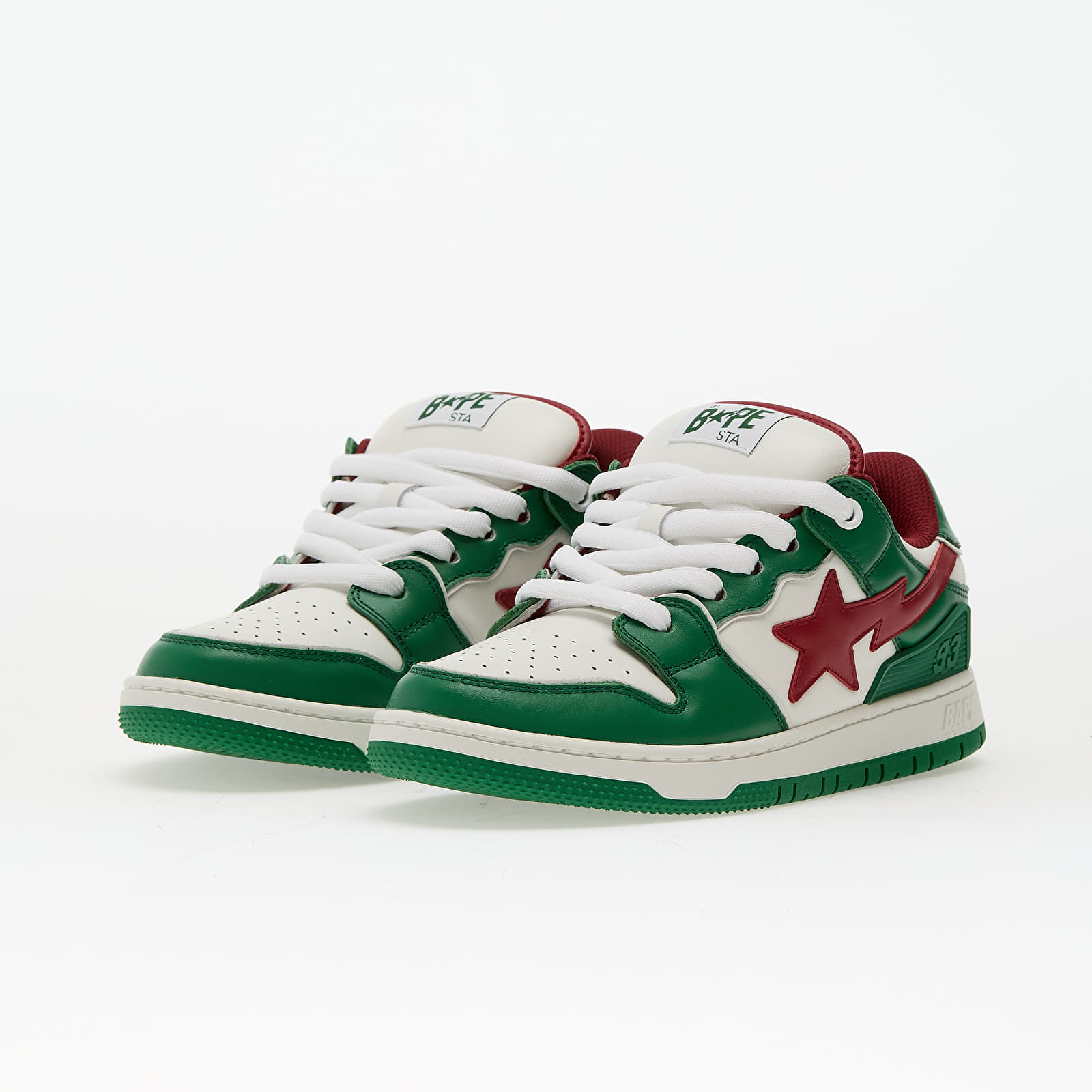 Scarpe uomo A BATHING APE New Bape Sk8 Sta 1 M2 Green