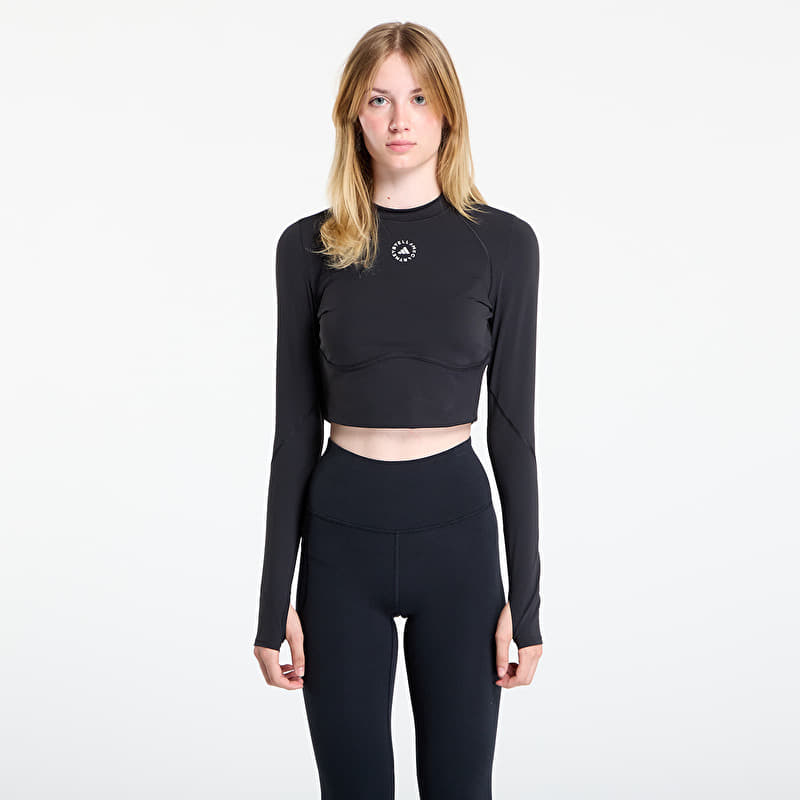 adidas By Stella McCartney Training Longsleeve Crop Black