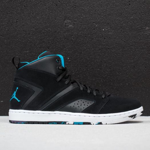 Men s shoes Jordan Flight Legend Black Blue Lacquer White Footshop
