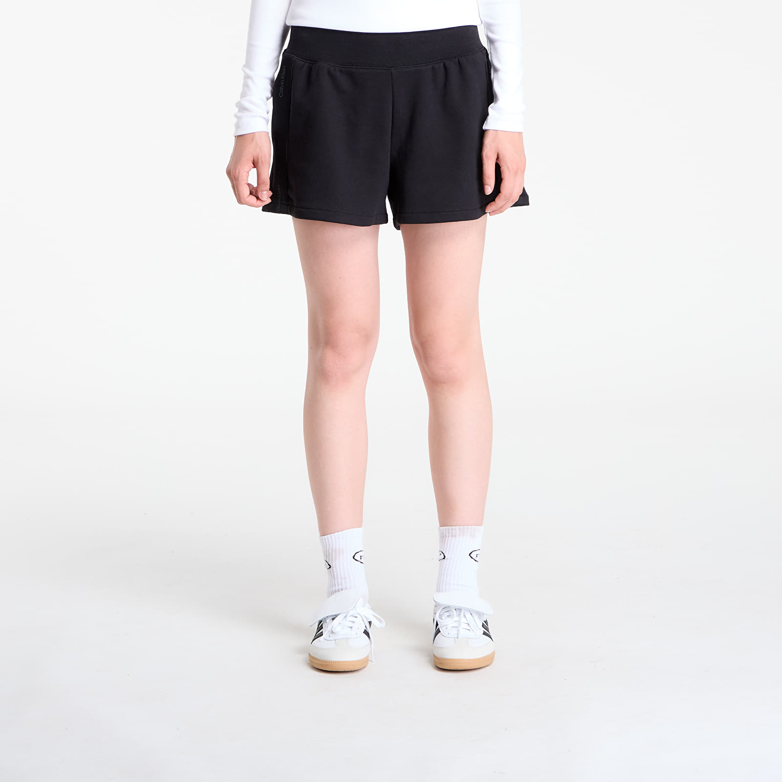 Pantaloncini donna Calvin Klein Sport Pw - Sweatshort Black